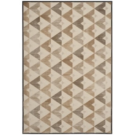 Safavieh Paradise Power Loomed Rectangle Rug- Soft Anthracite - Cream- 8 X 11 Ft. 2 In. PAR132-3340-8